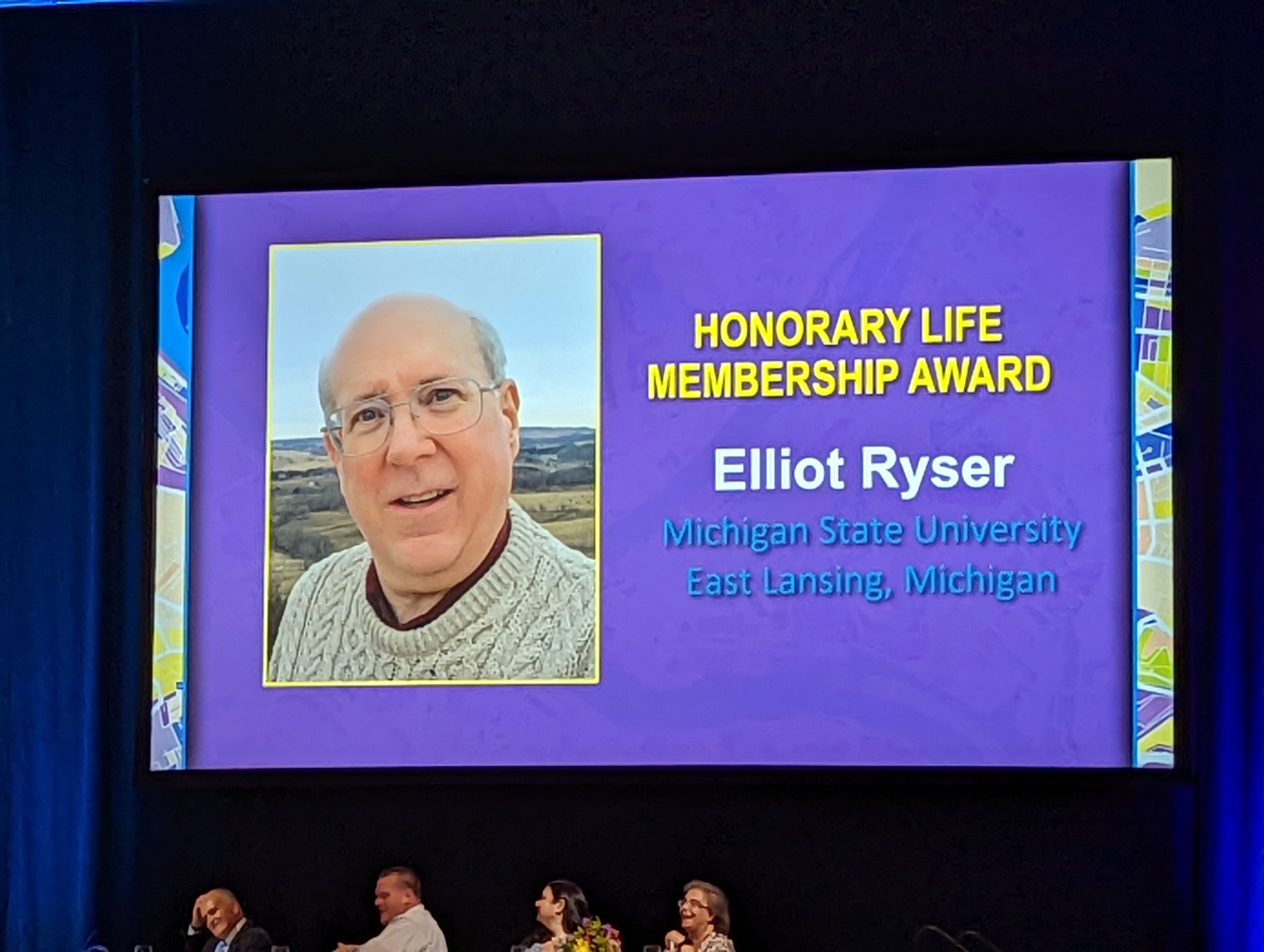 Elliot Ryser - IAFP Awards Banquet